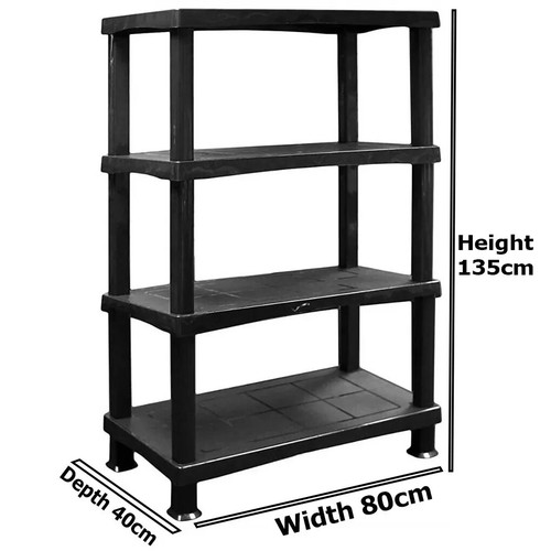 Tier plastic shelving - tier, unit