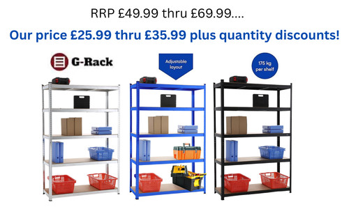 Rack garage shelving units 5 - g-rack,