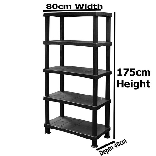 Tier plastic shelving unit - tier,