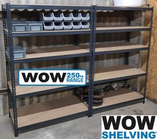 Grey Warehouse Racking